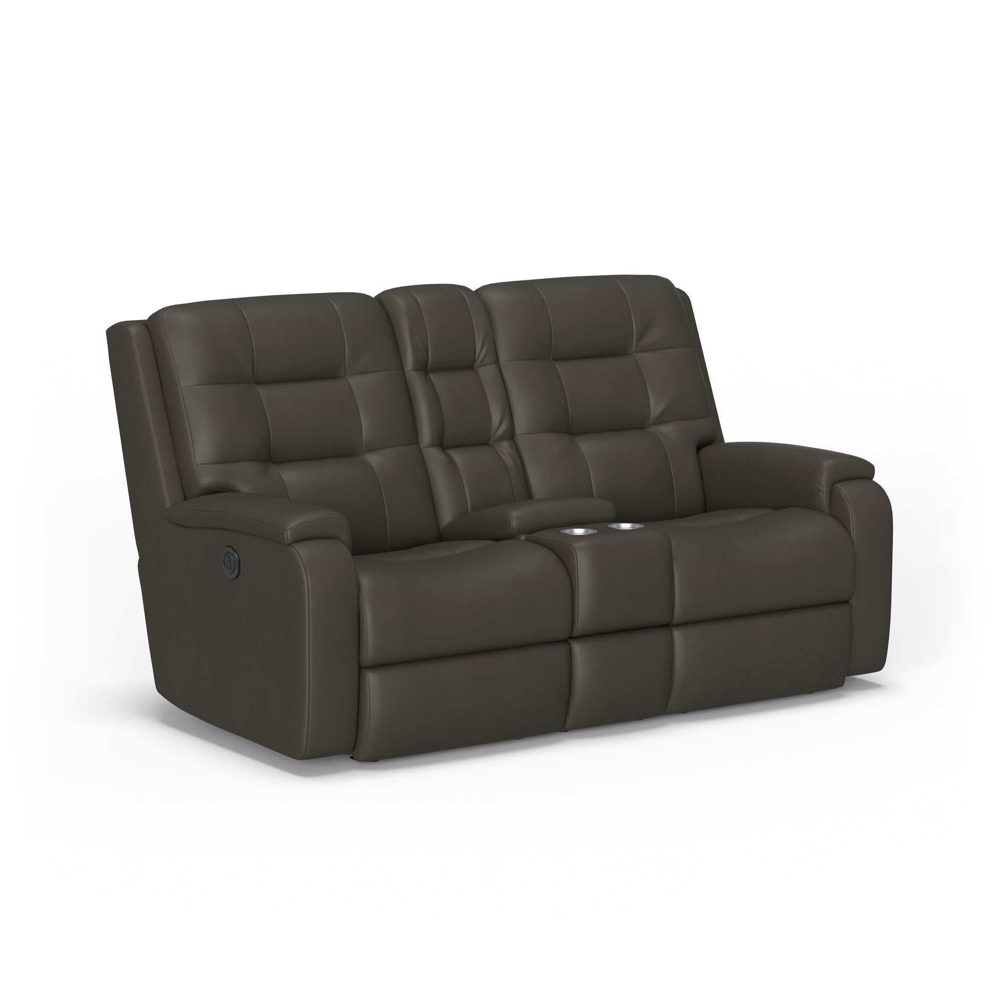 Flexsteel Arlo Power Reclining Loveseat with Console