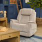 Flexsteel Zecliner Model 3+ Petite Power Lift Recliner with Power Headrest, Lumbar, Heat & Massage