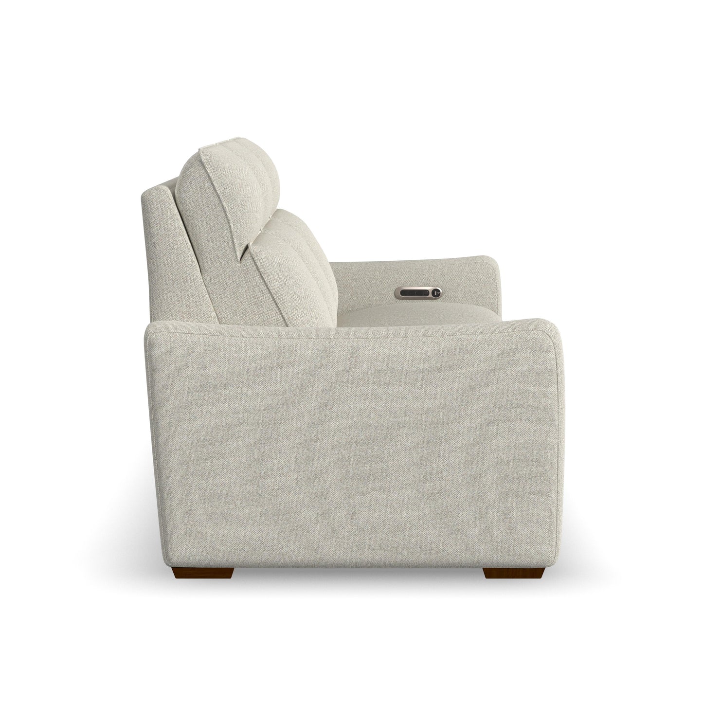 Flexsteel Ava Power Reclining Sofa with Power Headrest & Lumbar