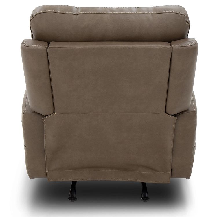 Carter Power Rocking Recliner with Power Headrest, Lumbar, Heat & Massage