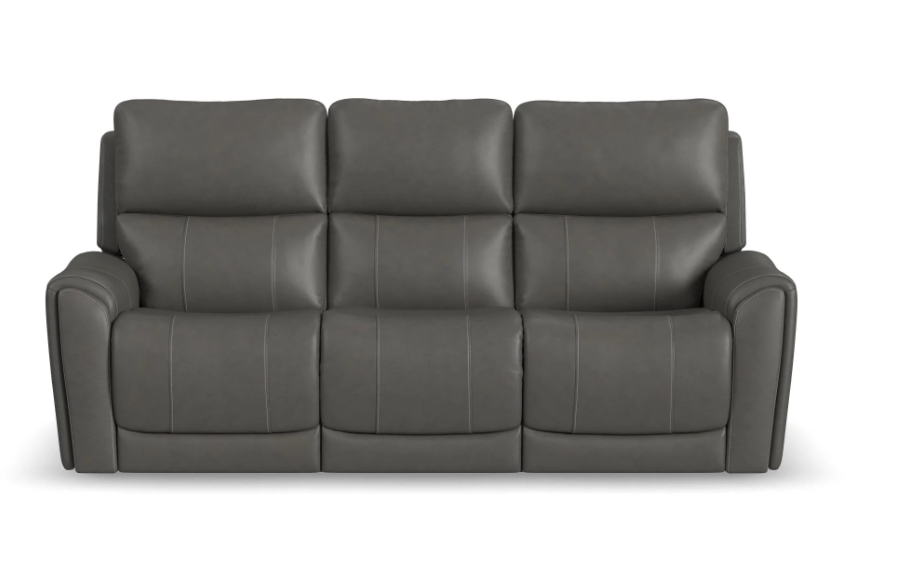 Carter Power Reclining Sofa with Console & Power Headrests & Lumbar