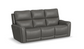Carter Power Reclining Sofa with Console & Power Headrests & Lumbar