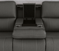 Carter Power Reclining Sofa with Console & Power Headrests & Lumbar