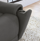 Carter Power Reclining Sofa with Console & Power Headrests & Lumbar