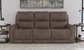 Carter Power Reclining Sofa with Console & Power Headrests & Lumbar