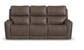 Carter Power Reclining Sofa with Console & Power Headrests & Lumbar