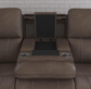 Carter Power Reclining Sofa with Console & Power Headrests & Lumbar