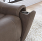 Carter Power Reclining Sofa with Console & Power Headrests & Lumbar