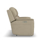 Flexsteel Henry Power Reclining Loveseat with Console & Power Headrests & Lumbar