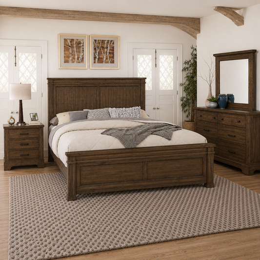 Cool Rustic Mansion Bed Set