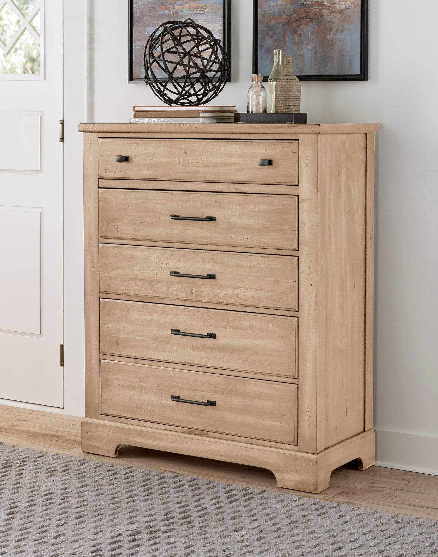 Cool Rustic 5 Drawer Chest