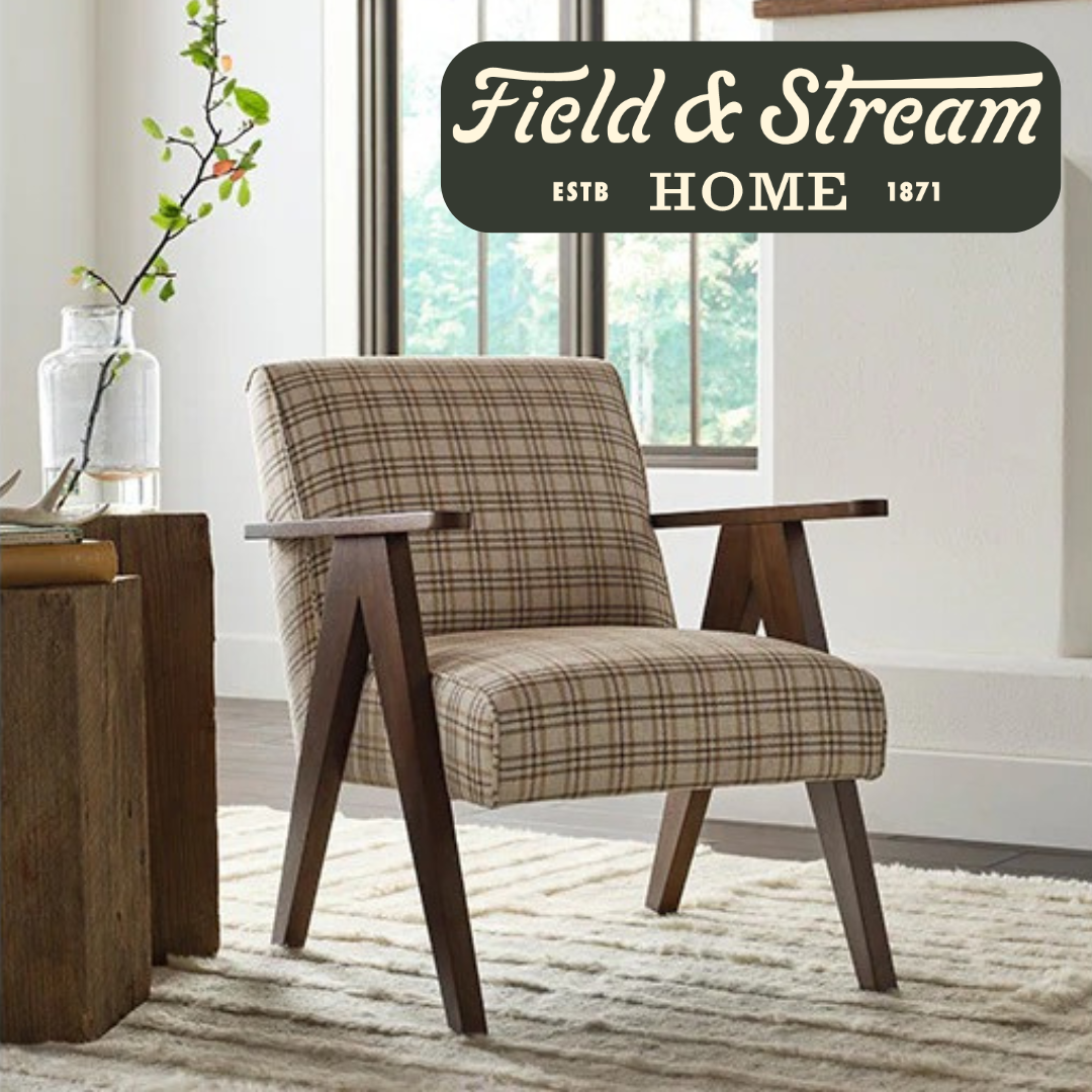 Bayden Modern Sawhorse Accent Chair
