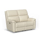 Flexsteel Porter Power Reclining Loveseat with Power Headrests & Lumbar