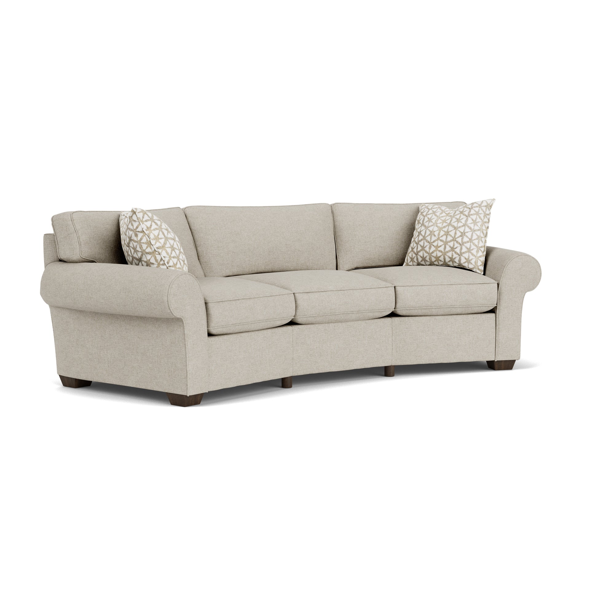 Vail Conversation Sofa - Driftwood