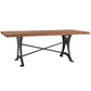 Organic Forge 72" Gathering Table Raw Walnut
