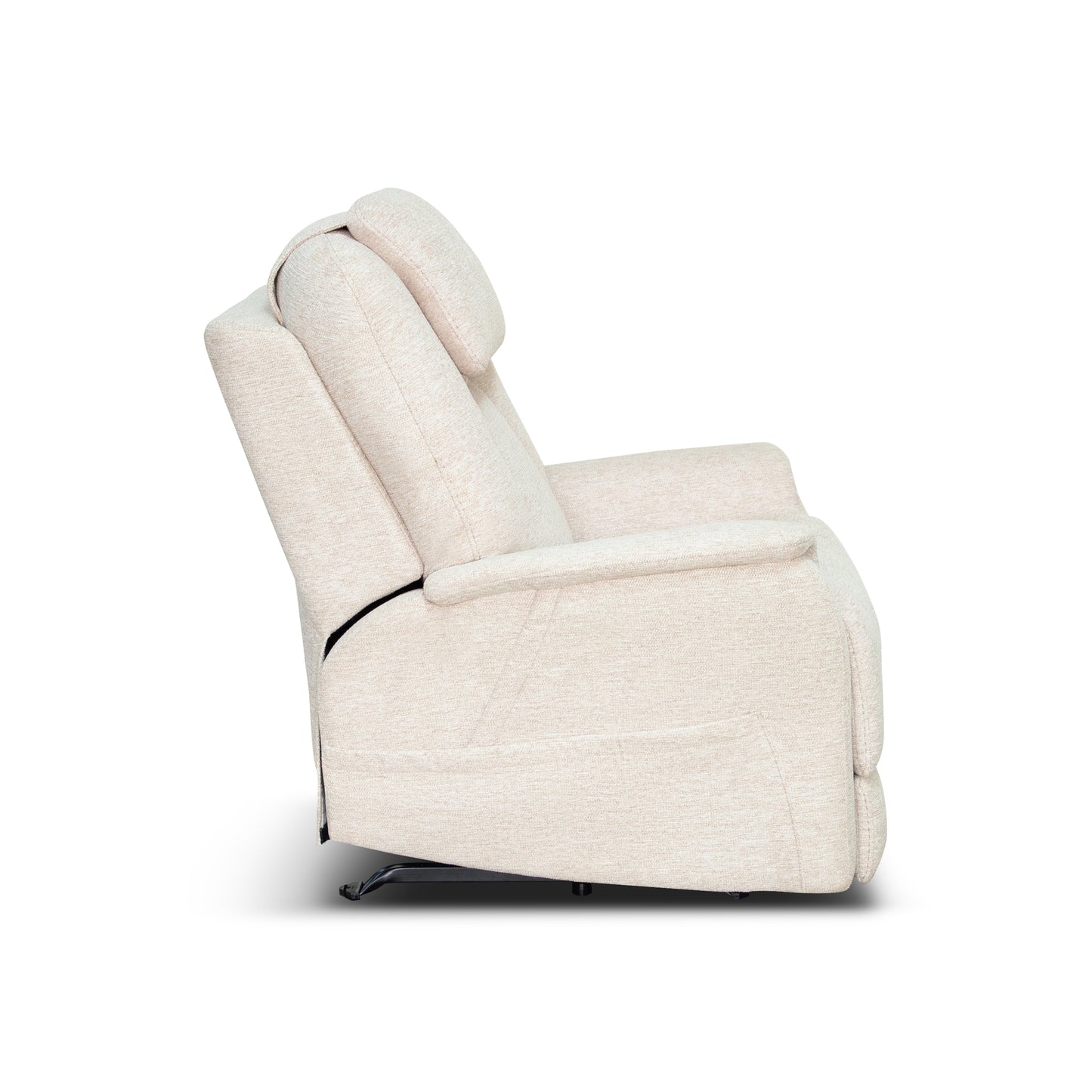 Flexsteel Zecliner Model 3+ Petite Power Sleep Chair with Power Headrest, Lumbar, Heat & Massage
