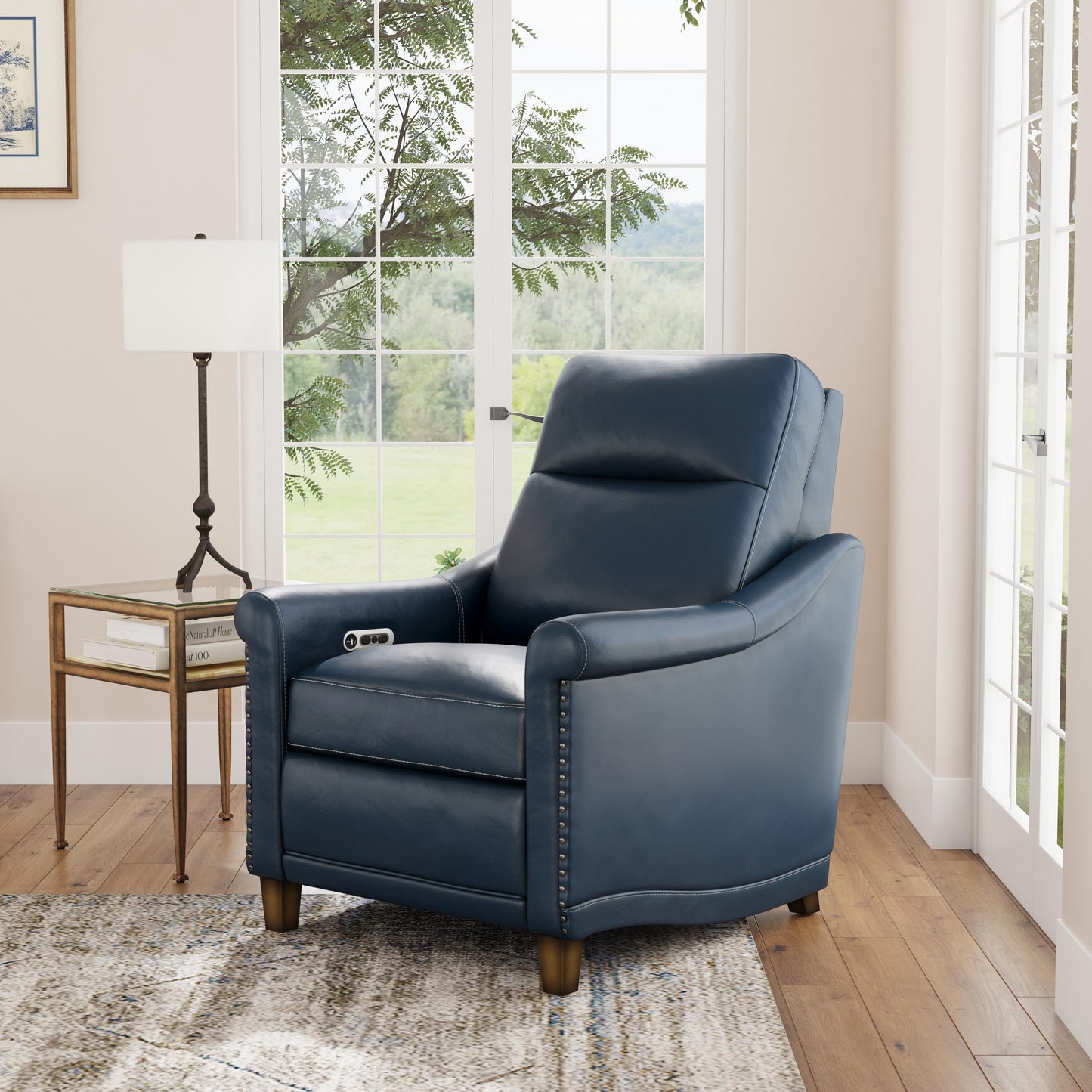 Flexsteel Elizabeth Power Recliner with Power Headrest