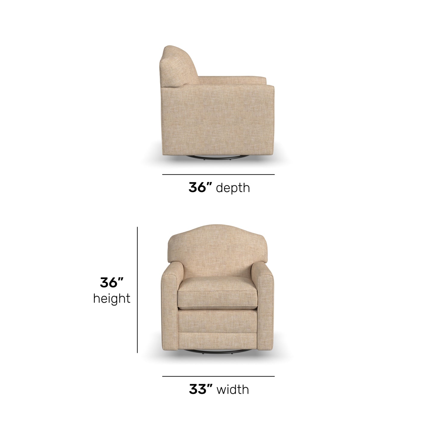 Flexsteel Aggie Swivel Chair