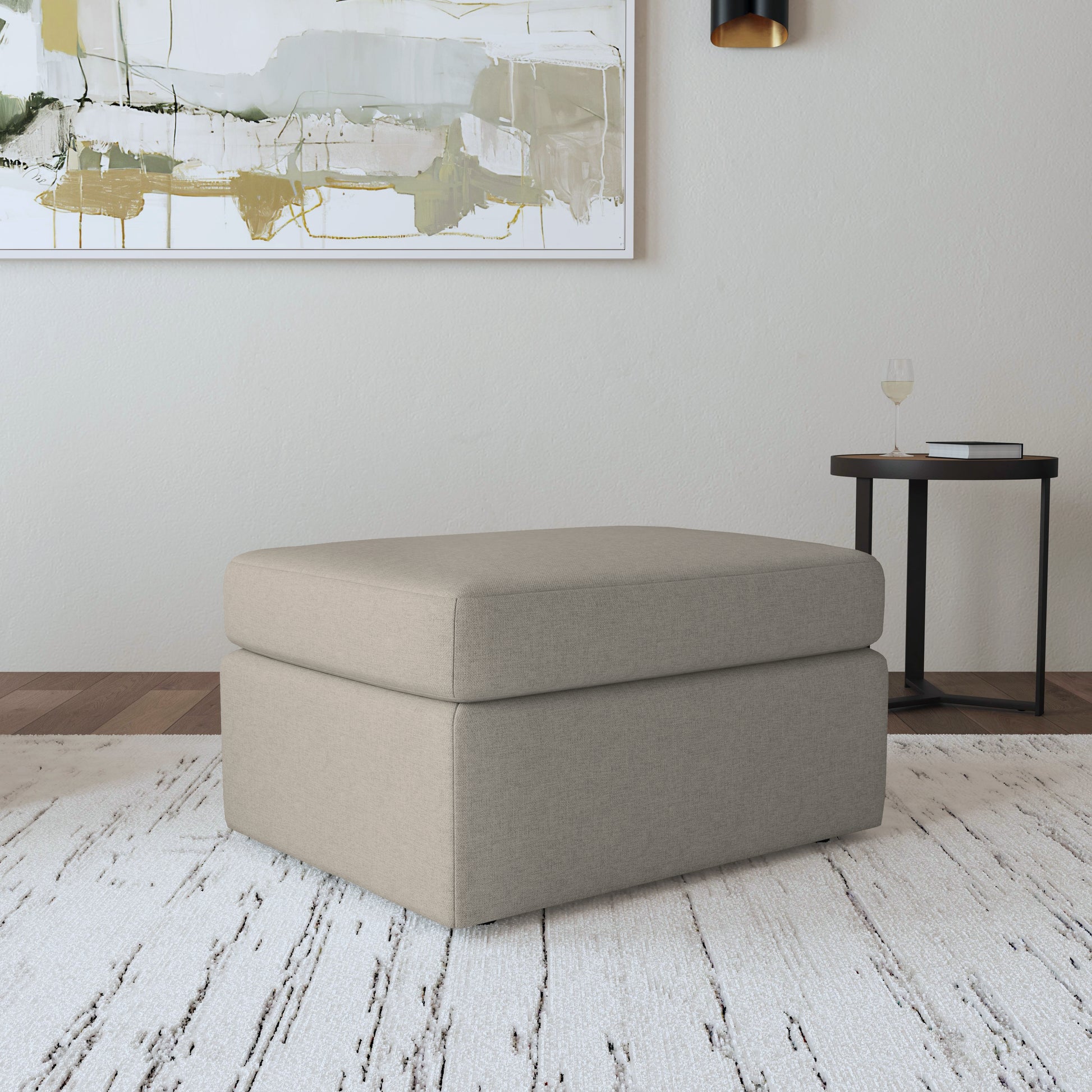 Flexsteel Sky Ottoman