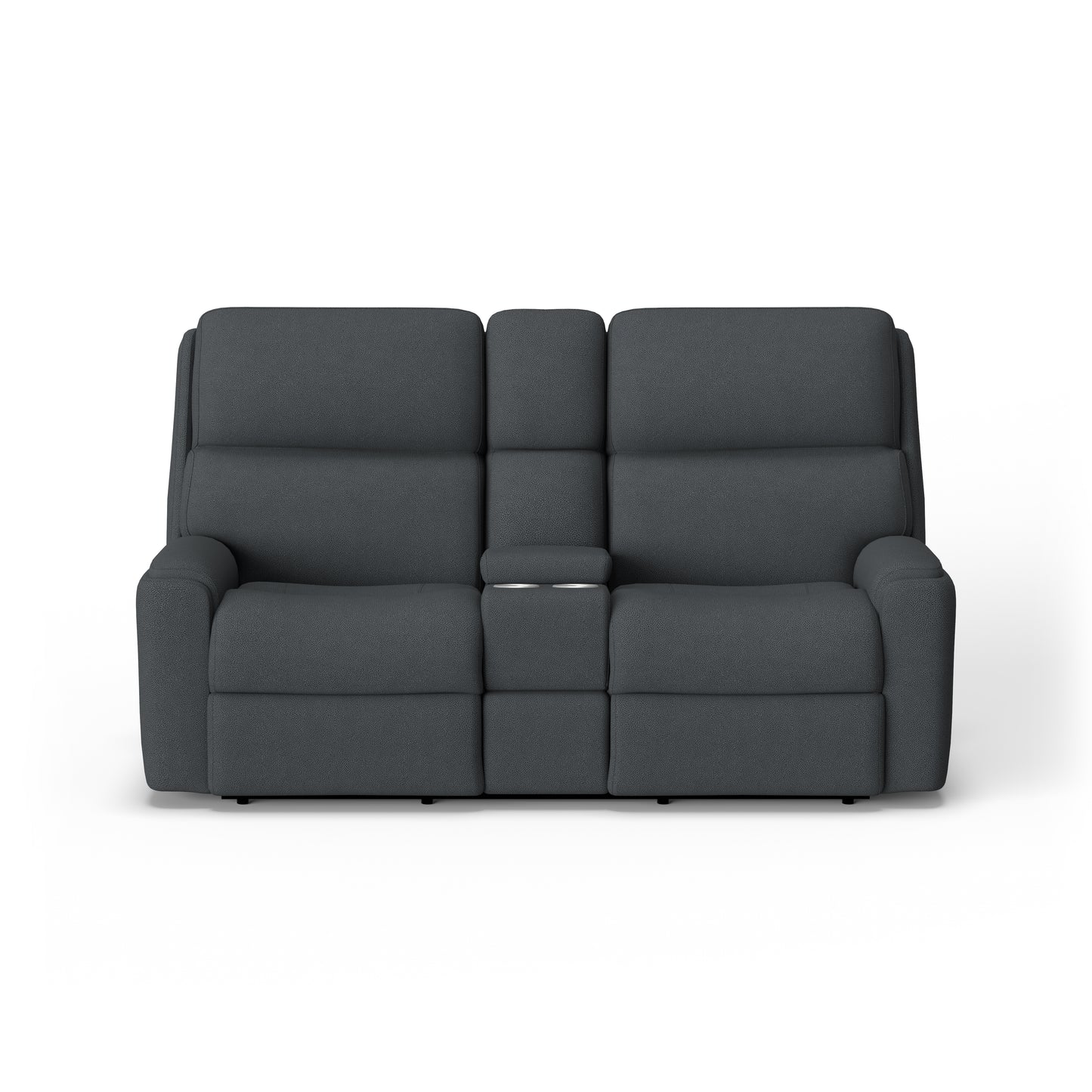 Flexsteel Rio Power Reclining Loveseat with Console