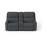Flexsteel Rio Power Reclining Loveseat with Console