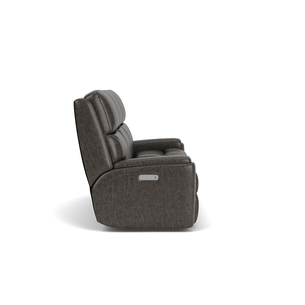 Flexsteel Rio Power Reclining Sofa with Power Headrests