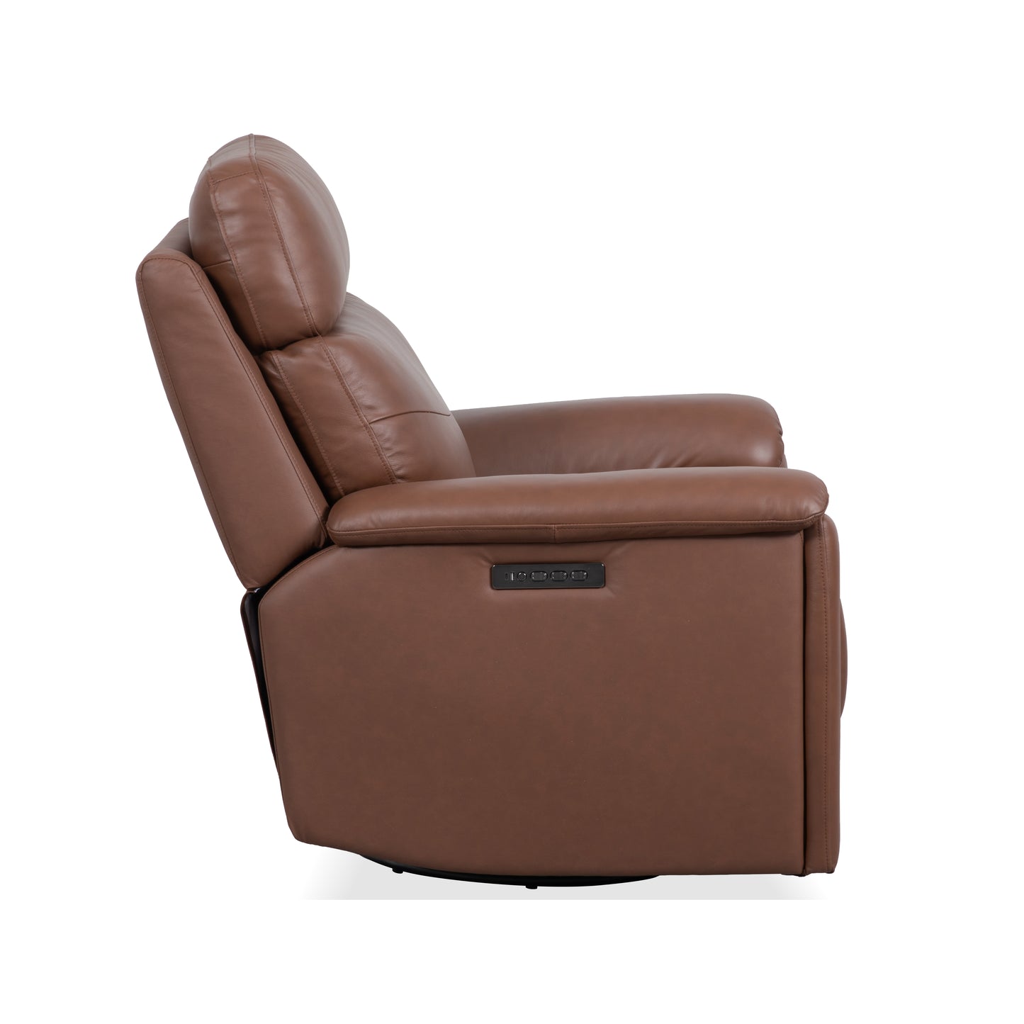 Flexsteel Refined Perfect Match Power Swivel Gliding Recliner with Power Headrest & Lumbar