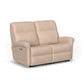 Flexsteel Davis Power Reclining Loveseat with Power Headrests
