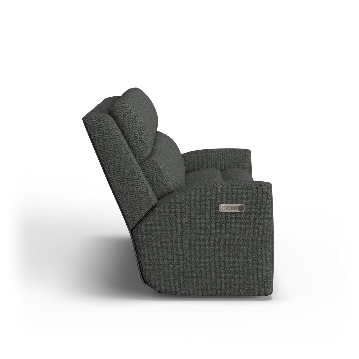 Flexsteel Score Power Reclining Sofa with Power Headrests & Lumbar