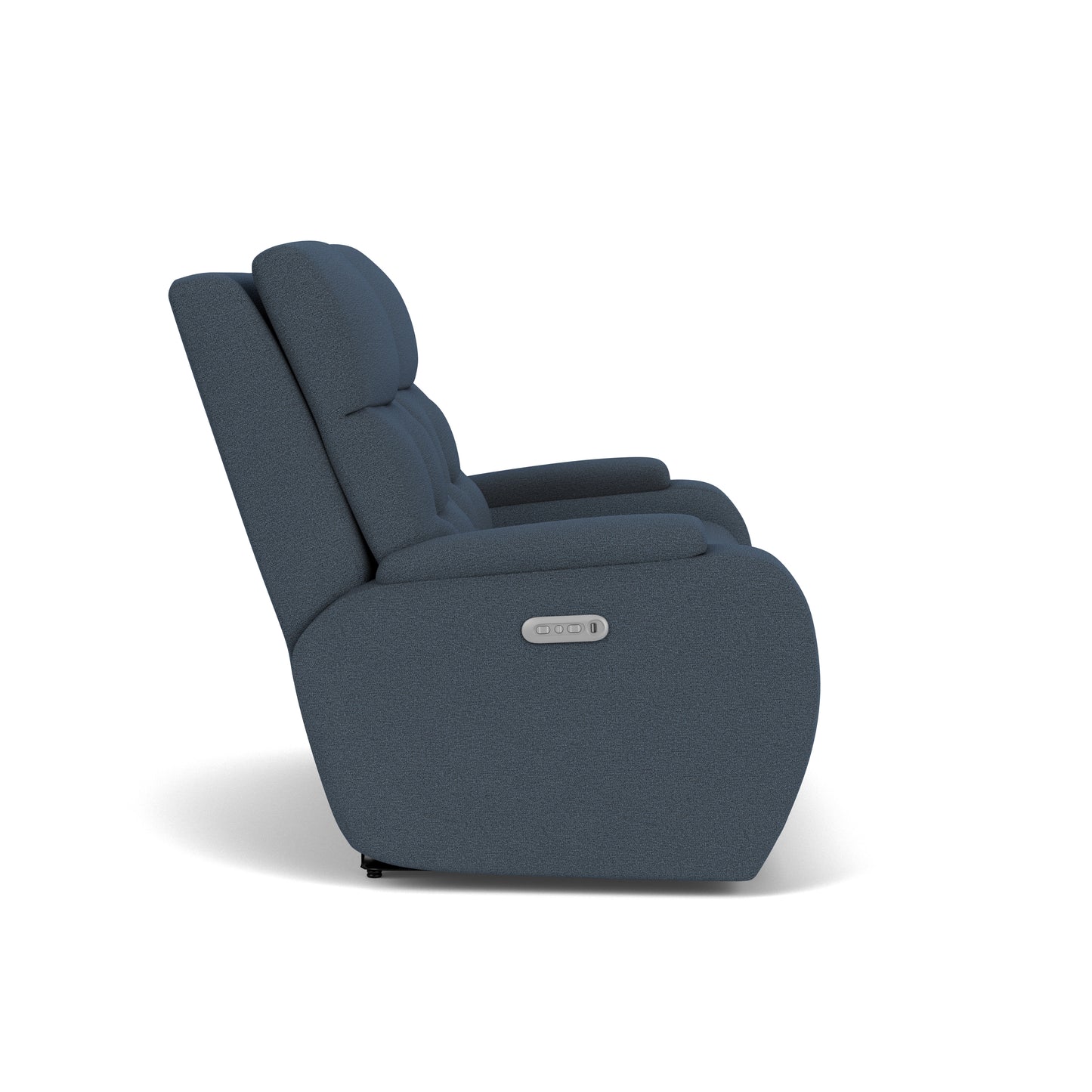Flexsteel Strait Power Reclining Loveseat with Power Headrests