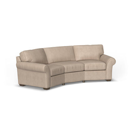 Vail Conversation Sofa - Alabaster