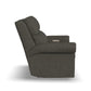 Flexsteel Bernard Power Reclining Loveseat with Power Headrests & Lumbar