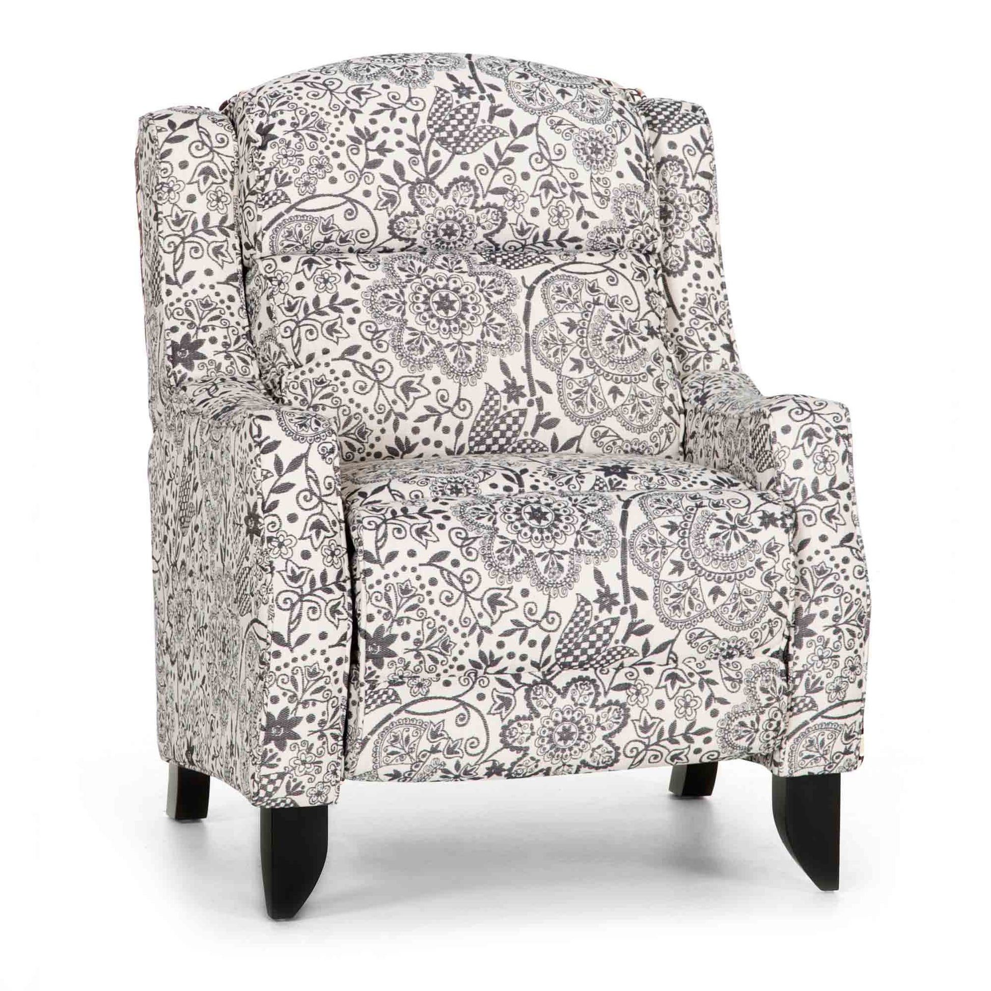 Franklin Tinley recliner in Julienne Black