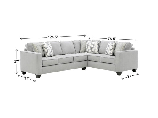 Mosby 2 Pc Sectional