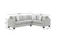 Mosby 2 Pc Sectional