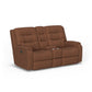 Flexsteel Arlo Power Reclining Loveseat with Console
