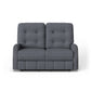 Flexsteel Devon Power Reclining Loveseat with Power Headrests