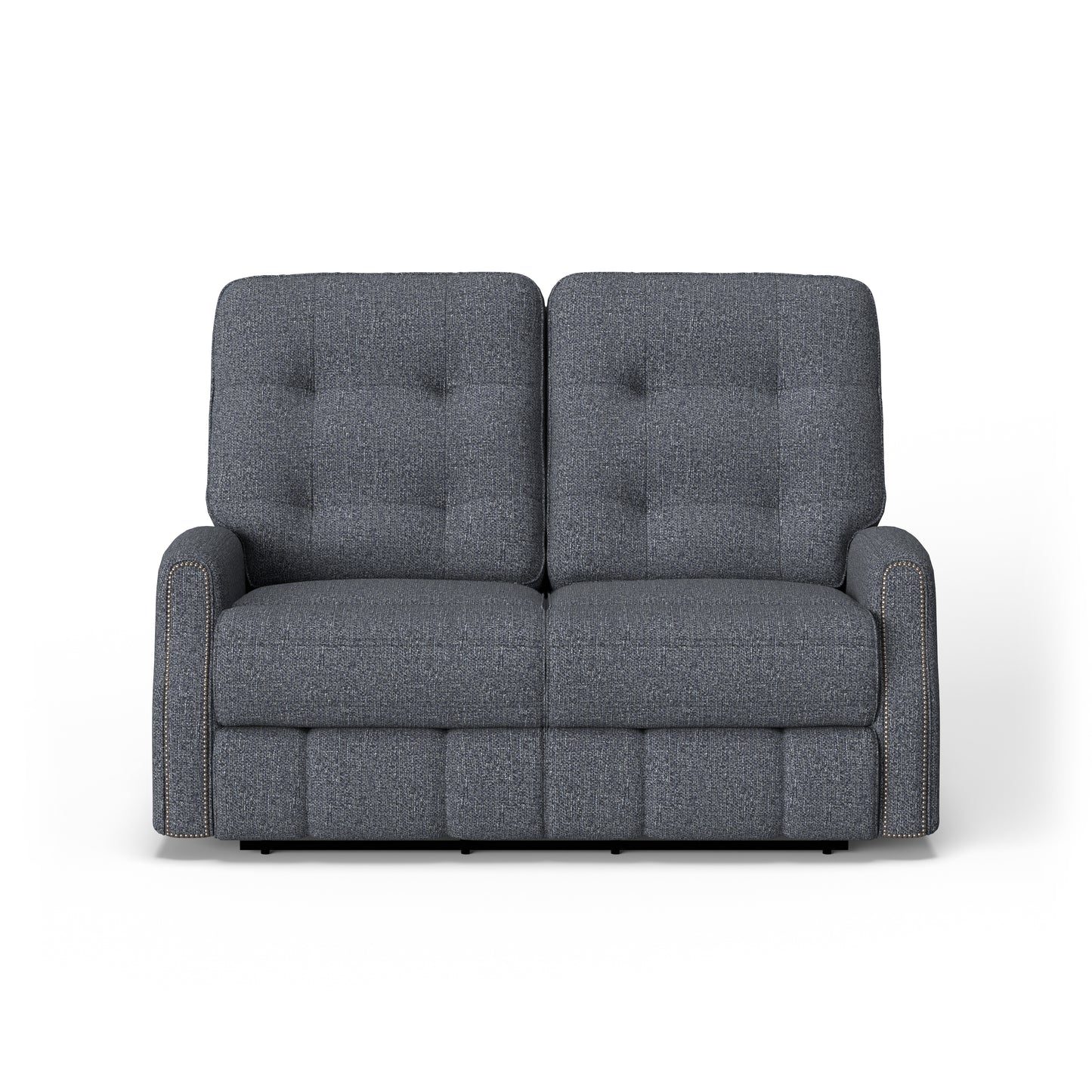 Flexsteel Devon Power Reclining Loveseat with Power Headrests