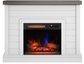 47" Wall Mantel w/ 23" Electric Fireplace
