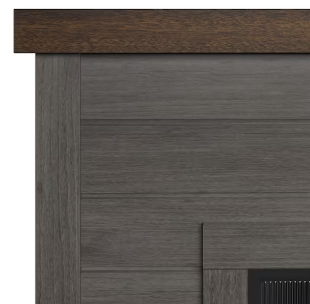 47" Wall Mantel w/ 23" Electric Fireplace