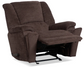 Plush Gliding Recliner