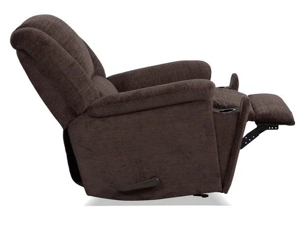 Plush Gliding Recliner