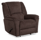 Plush Gliding Recliner