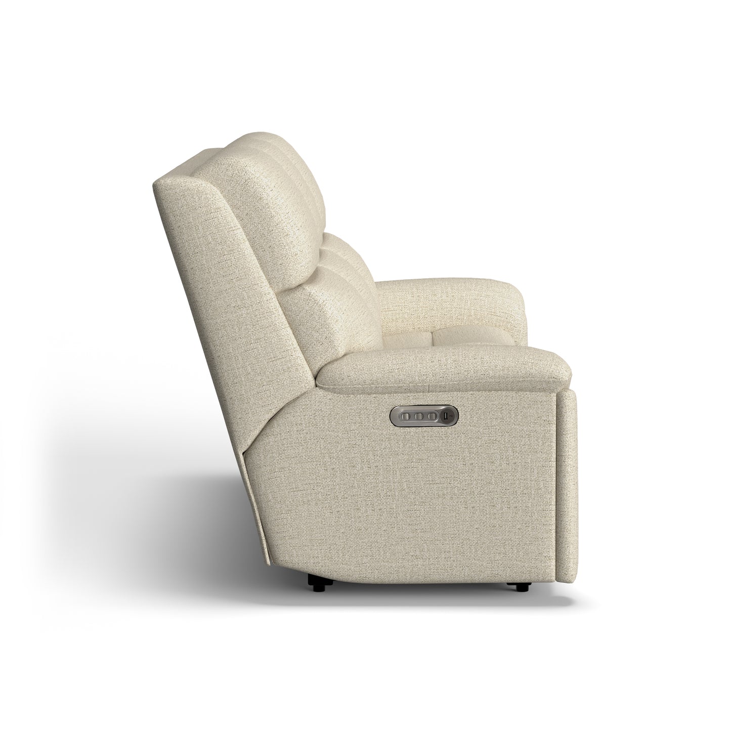 Flexsteel Porter Power Reclining Sofa with Console, Power Headrests & Lumbar