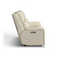 Flexsteel Porter Power Reclining Sofa with Console, Power Headrests & Lumbar