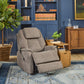Flexsteel Zecliner Model 3+ Petite Power Lift Recliner with Power Headrest, Lumbar, Heat & Massage