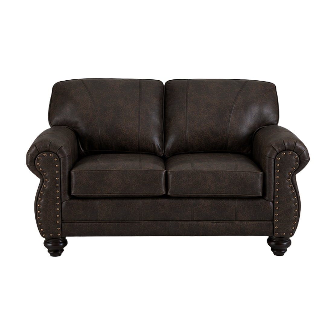 Noble Leather Loveseat
