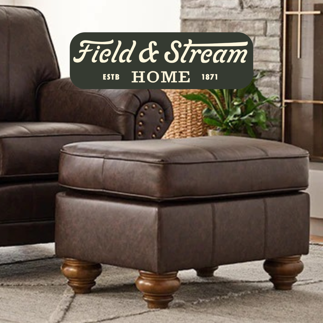 Leather Ottoman