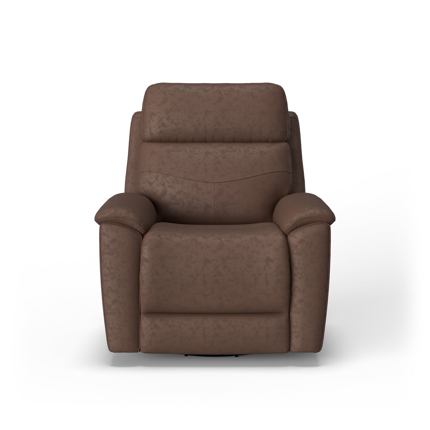Flexsteel Refined Power Swivel Gliding Recliner with Power Headrest & Lumbar
