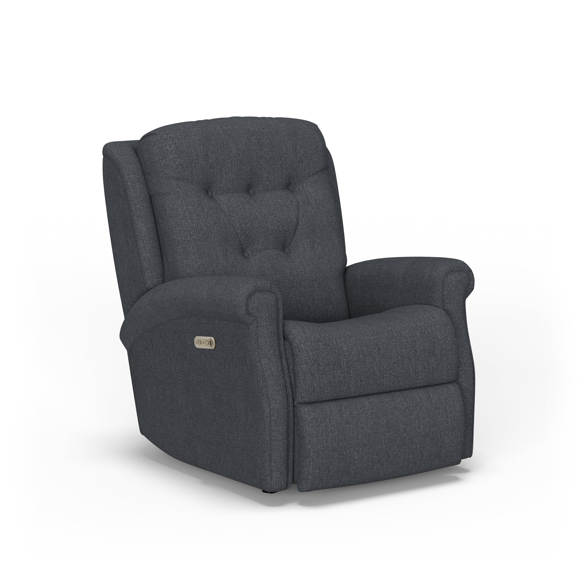 Flexsteel Minnie Power Rocking Recliner with Power Headrest